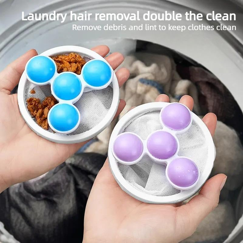 Washing Machine Filter Net Bag Cleaner Floating Hair Remover Household Laundry Ball Hair Catcher Universal Wash Protector Filter