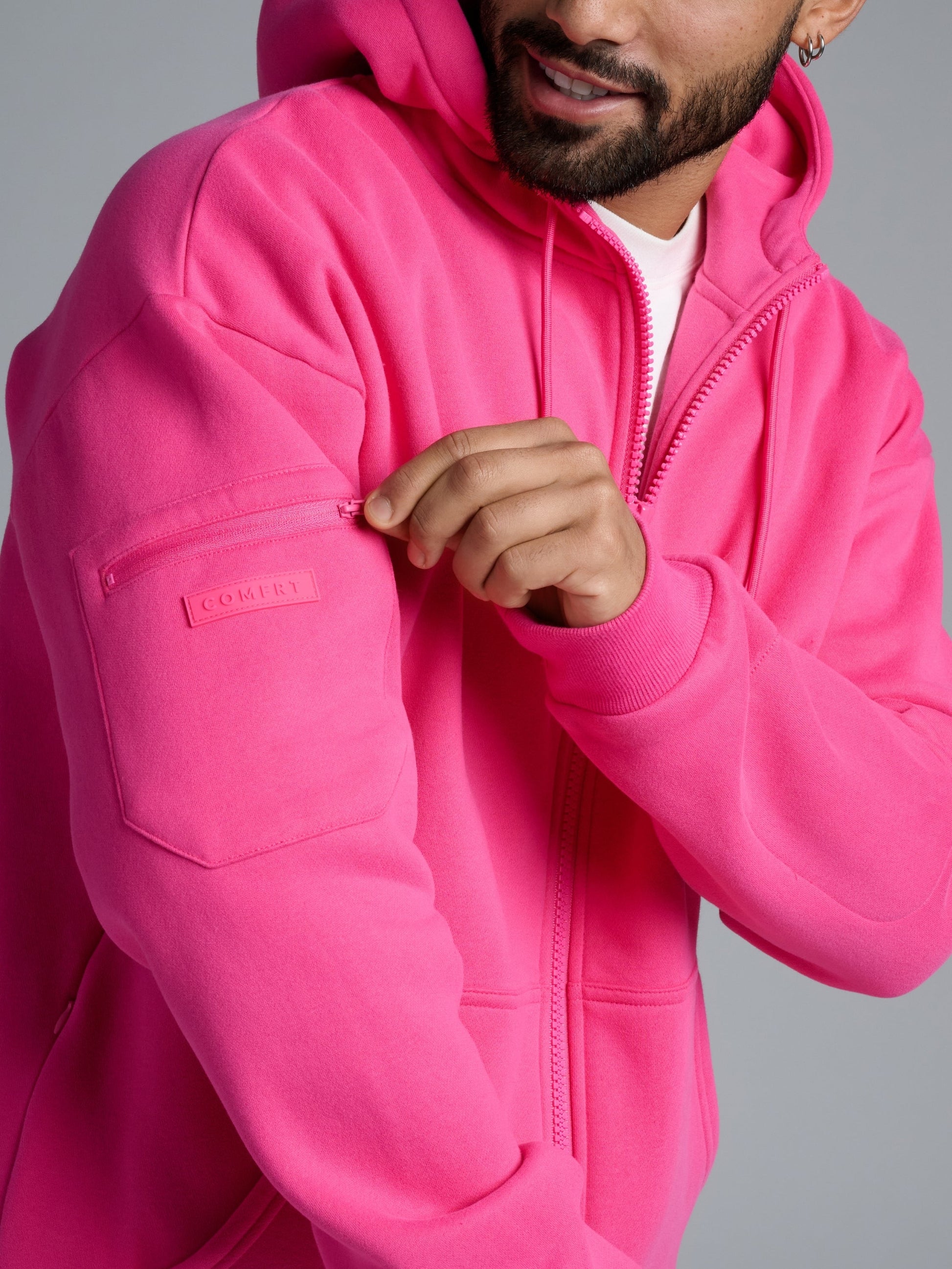 Airplane Mode Travel Zip Hoodie