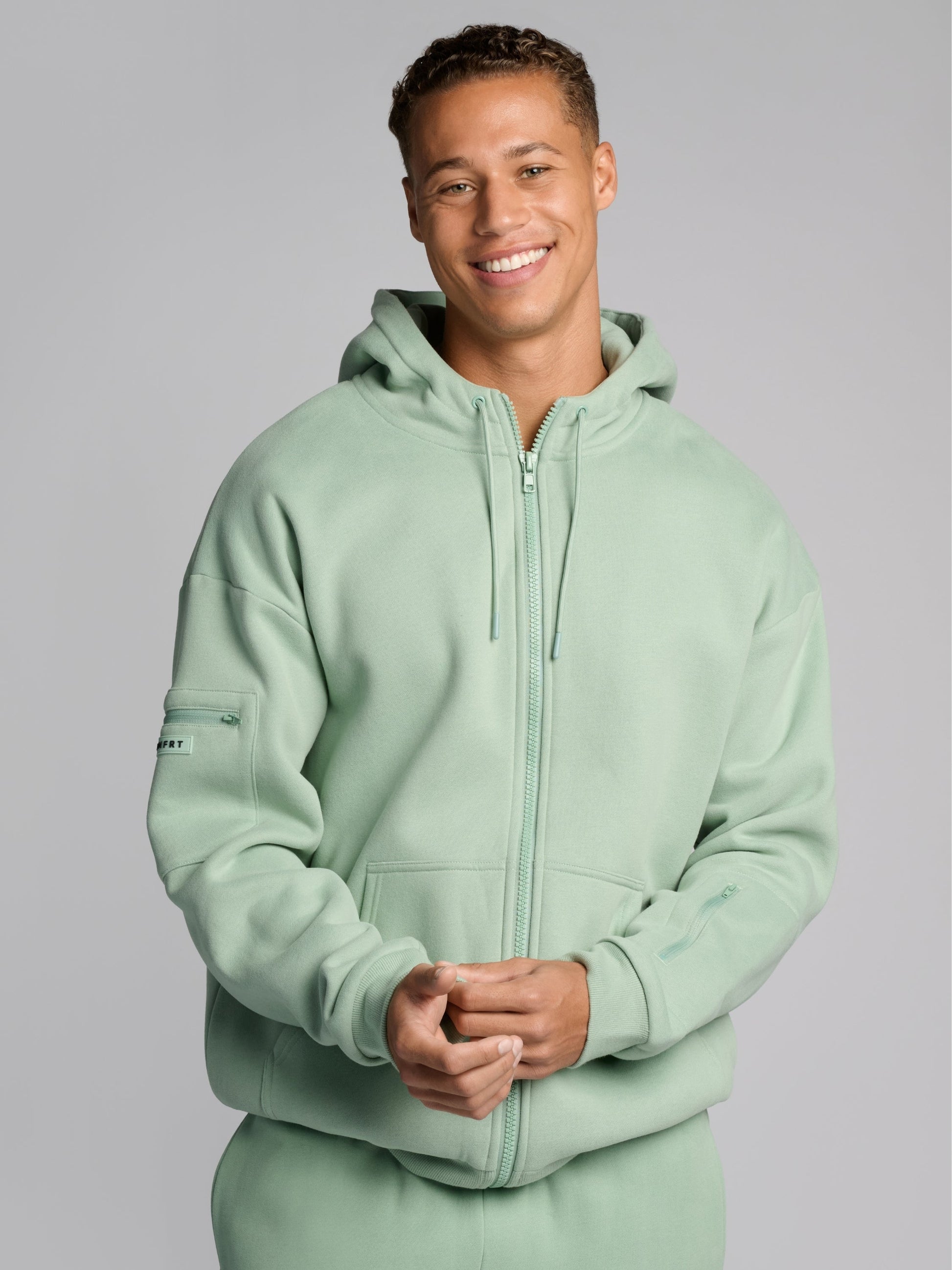 Airplane Mode Travel Zip Hoodie