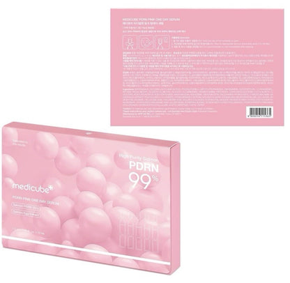 Medicube Salmon DNA PDRN Pink One Day Serum 99% Salmon DNA PDRN 0.05 Fl.Oz X 10