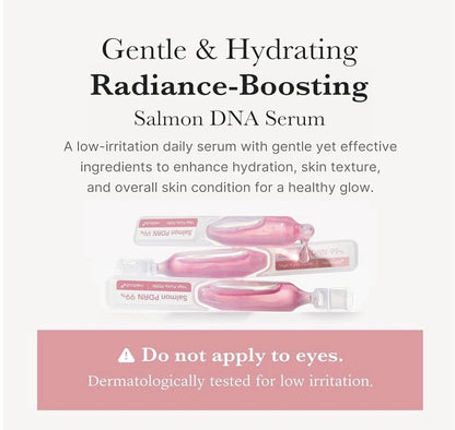 Medicube Salmon DNA PDRN Pink One Day Serum 99% Salmon DNA PDRN 0.05 Fl.Oz X 10