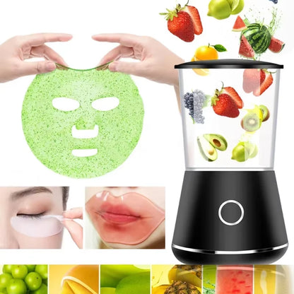 Face Mask Maker Machine Electric Facial Device DIY Fruit Natural Vegetable Collagen Self-Made Mask Skin Care Reusable for Home