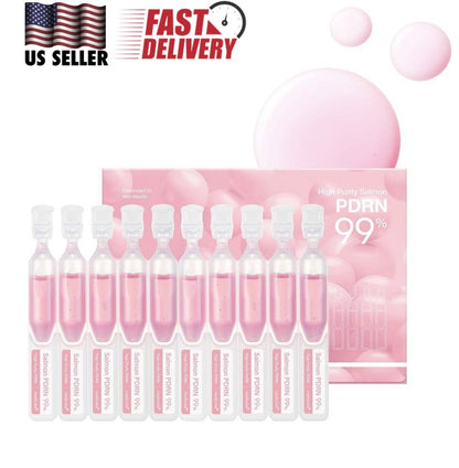 Medicube Salmon DNA PDRN Pink One Day Serum 99% Salmon DNA PDRN 0.05 Fl.Oz X 10