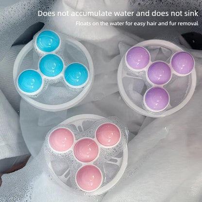 Washing Machine Filter Net Bag Cleaner Floating Hair Remover Household Laundry Ball Hair Catcher Universal Wash Protector Filter