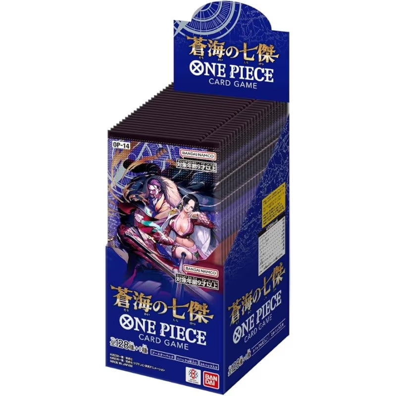 One Piece Card Game One Piece the Seven Heroes of the Blue Sea Booster Box (OP-14) (Japanese) - 24 Packs