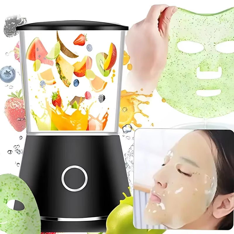 Face Mask Maker Machine Electric Facial Device DIY Fruit Natural Vegetable Collagen Self-Made Mask Skin Care Reusable for Home
