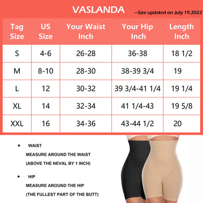 Shapewear Tummy Control Underwear Body Shaper for Women High-Waisted Thigh Slimming Butt Lifting Panties