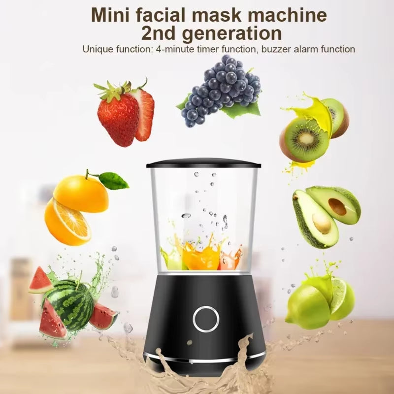 Face Mask Maker Machine Electric Facial Device DIY Fruit Natural Vegetable Collagen Self-Made Mask Skin Care Reusable for Home
