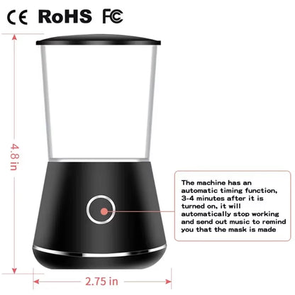 Face Mask Maker Machine Electric Facial Device DIY Fruit Natural Vegetable Collagen Self-Made Mask Skin Care Reusable for Home