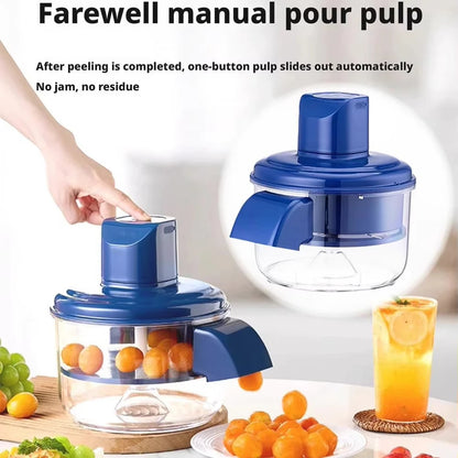 Automatic Electric Grape Peeler - Hands-Free Fruit Skin Removal Tool for Efficient Preparation