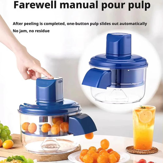 Automatic Electric Grape Peeler - Hands-Free Fruit Skin Removal Tool for Efficient Preparation
